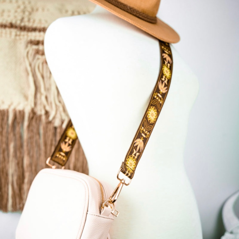 Vegan Leather, Guitar Strap, Cross Body - Picture 4 of 4